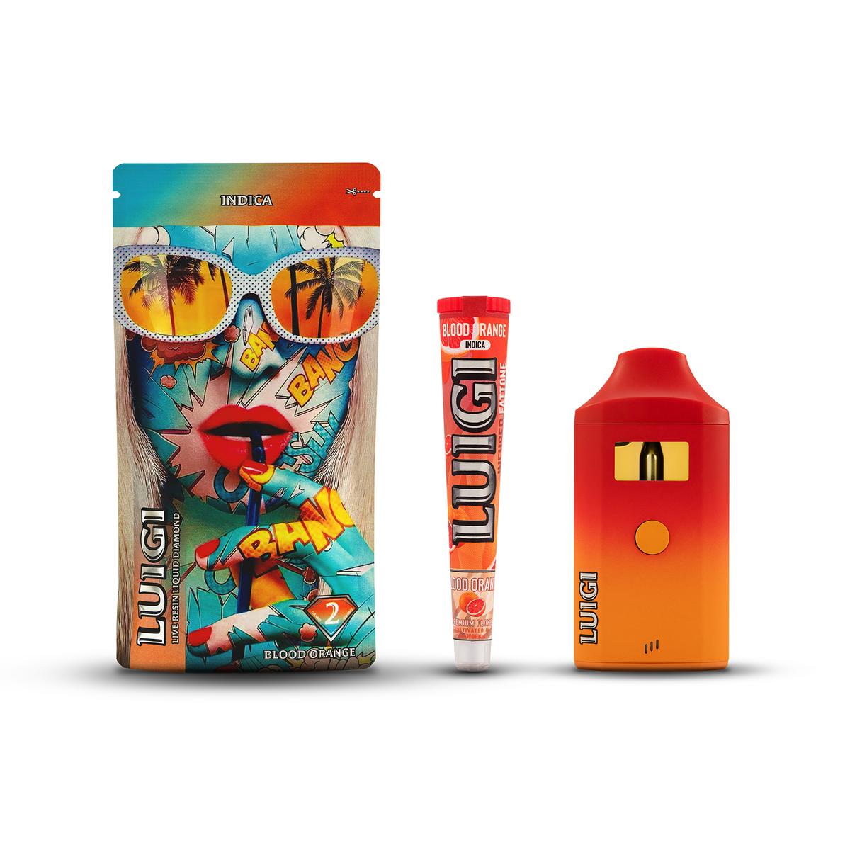 Blood Orange Luigi Disposable Vape