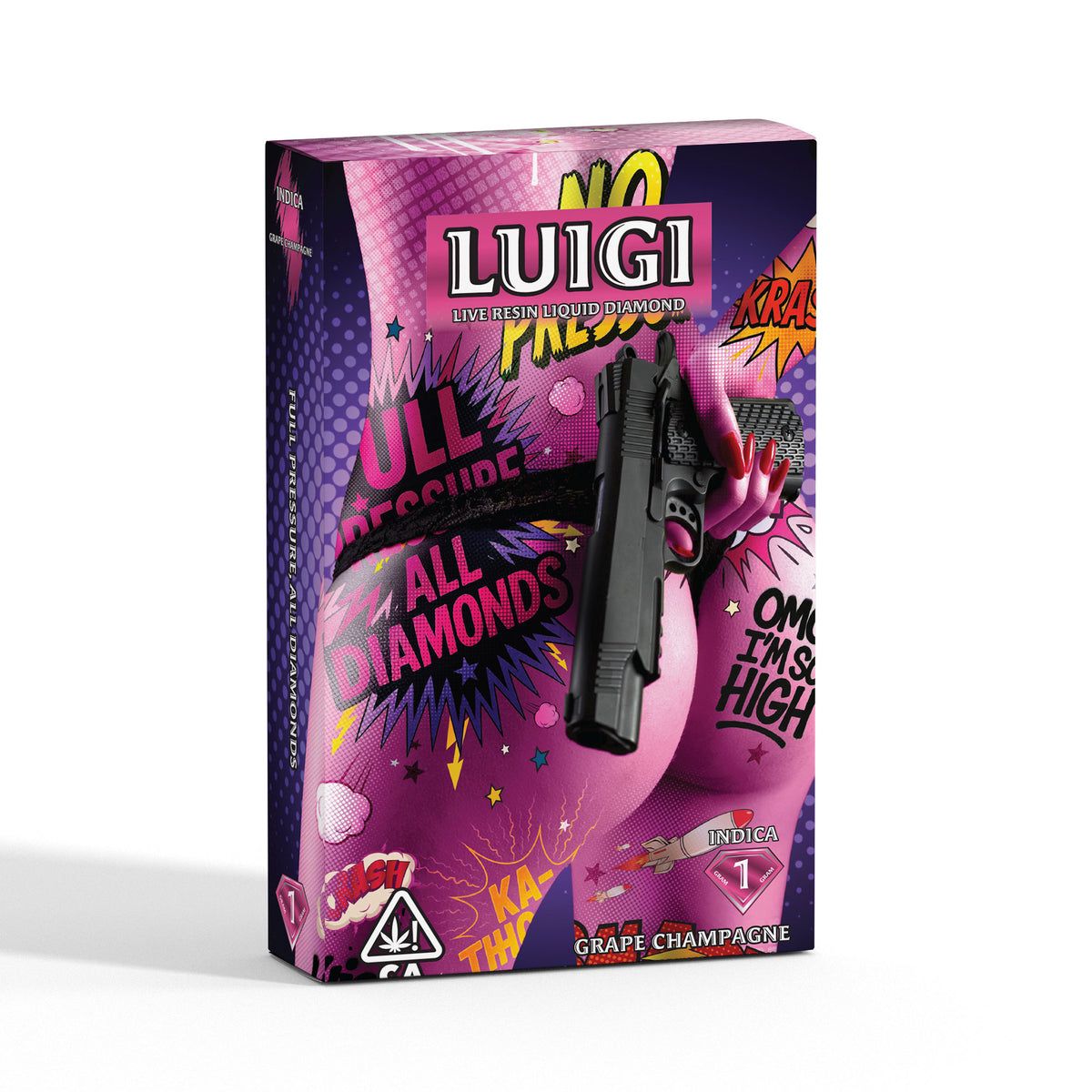 Grape Champagne Luigi Disposable