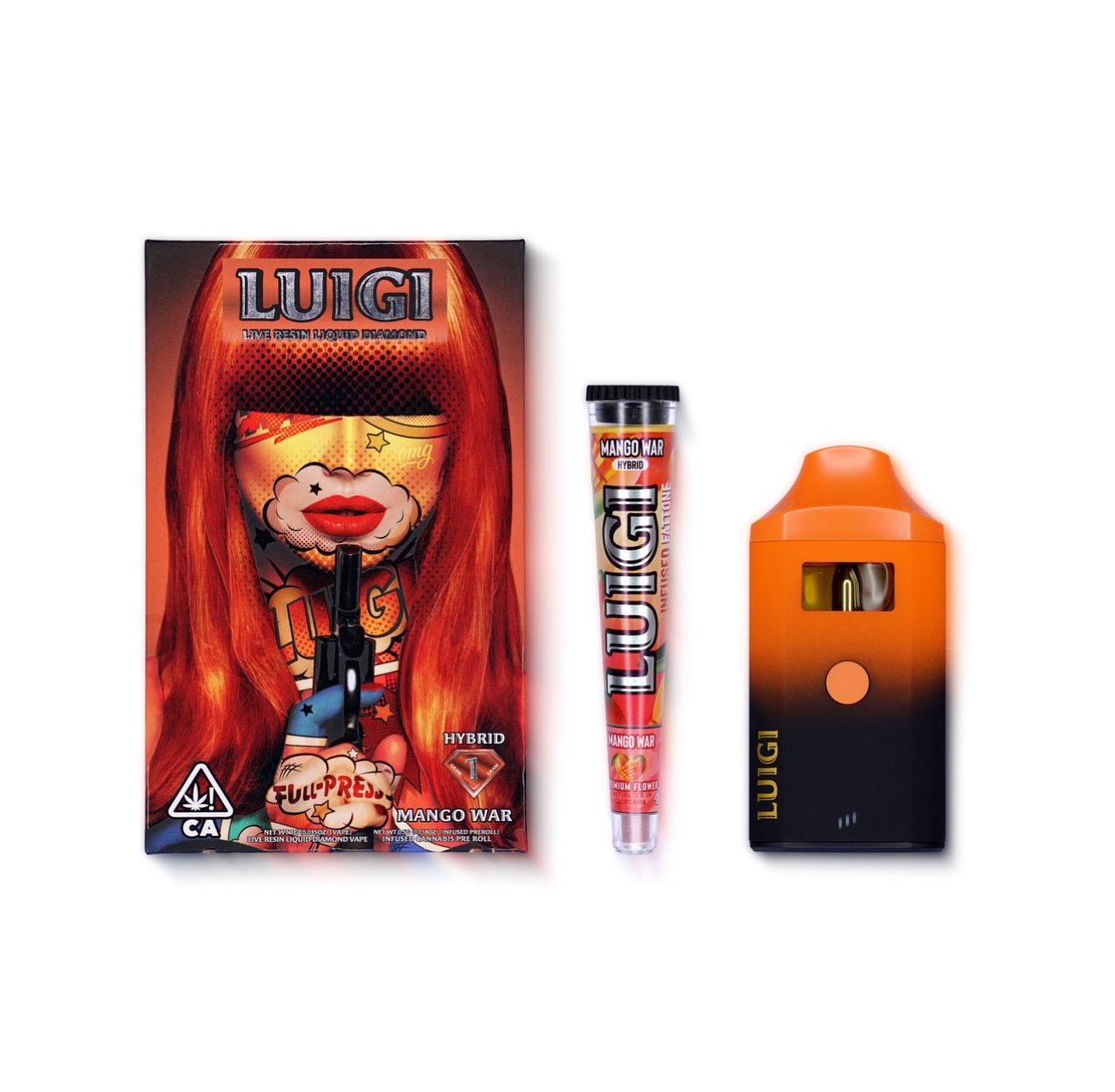 Mango War Luigi Disposable Vape