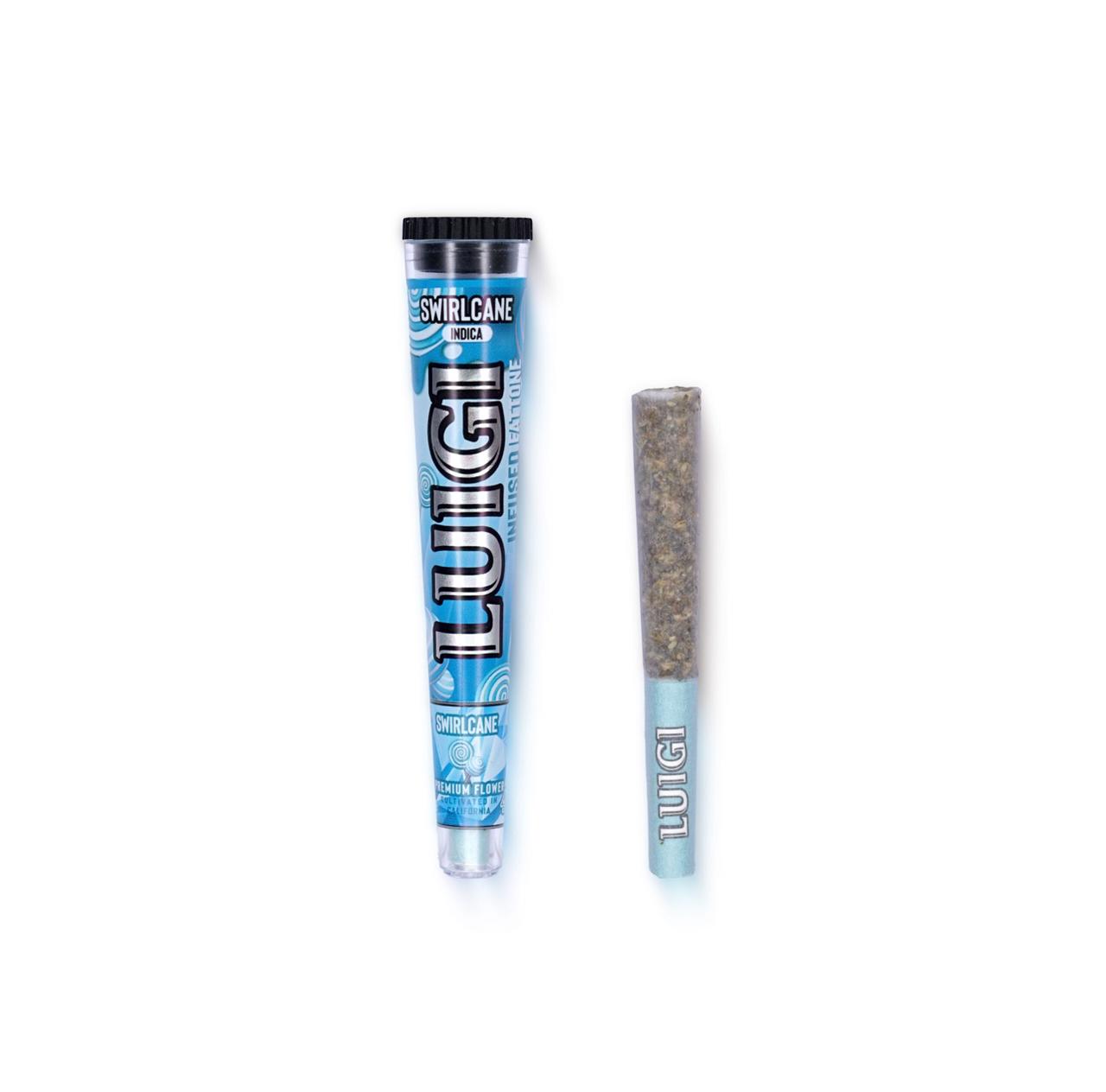 Swirl Cane Luigi Pre Roll