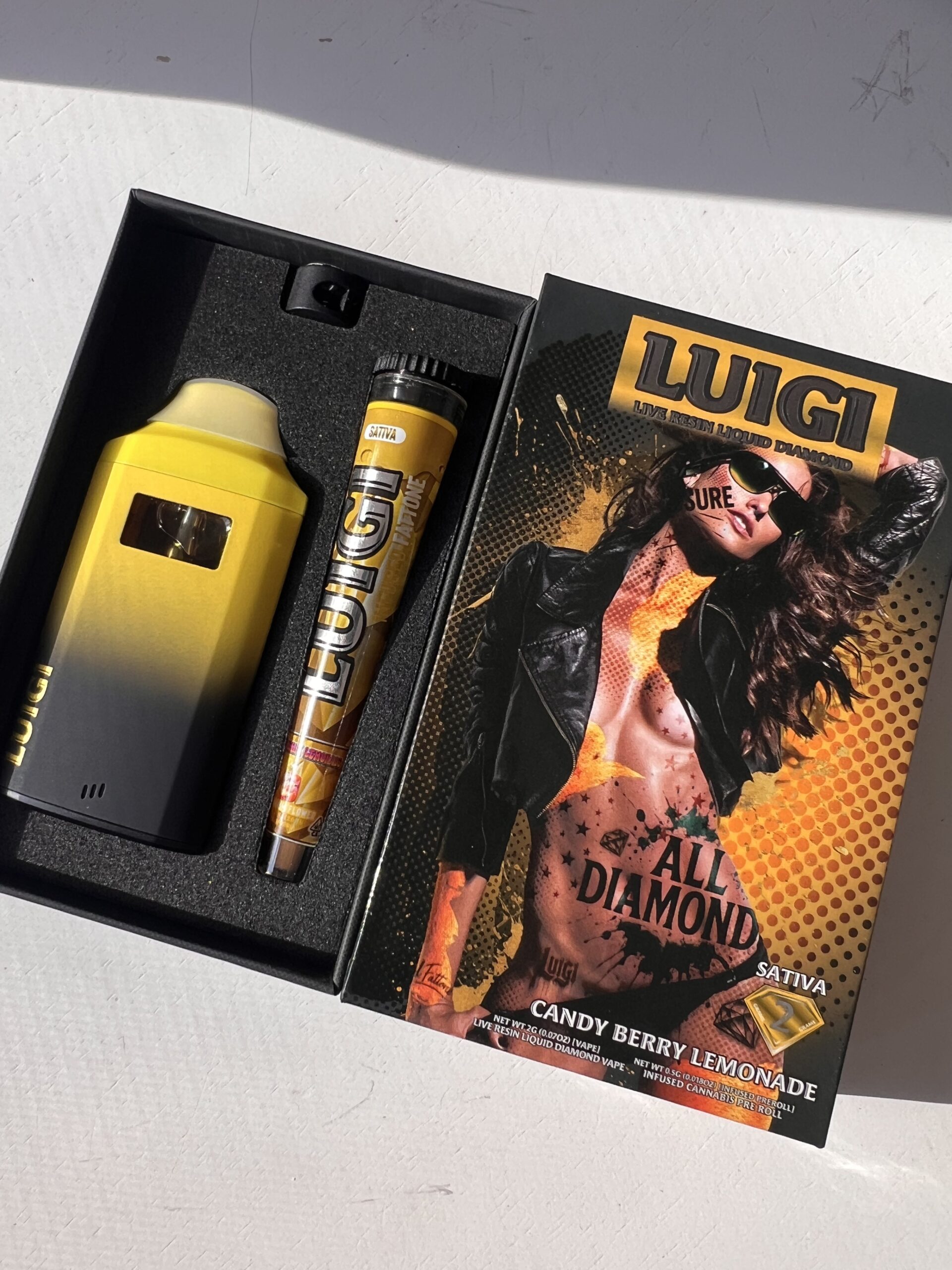 Candy Berry Lemonade Luigi Disposable