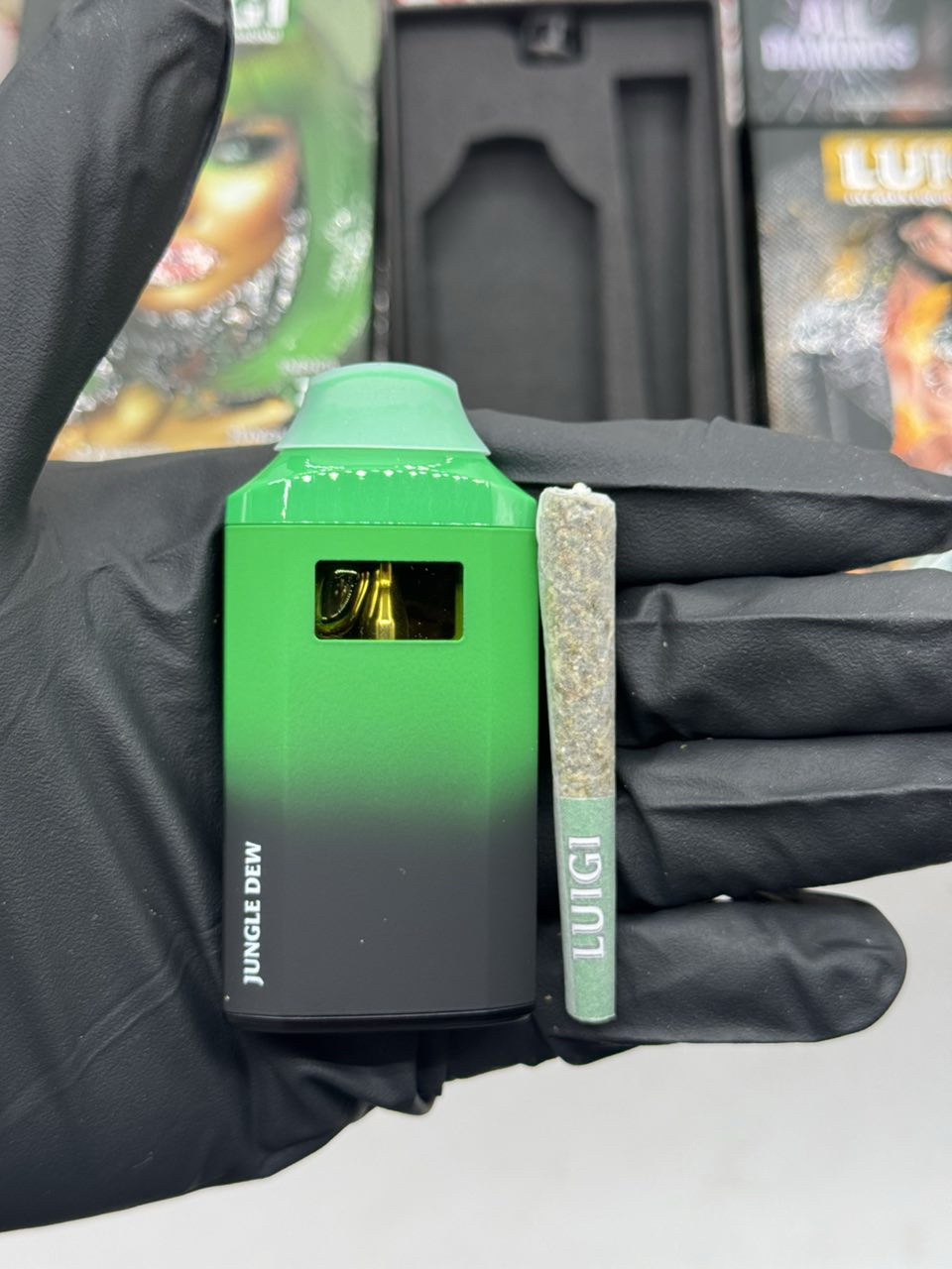 Jungle Dew Luigi Disposable Vape 2g - Image 3