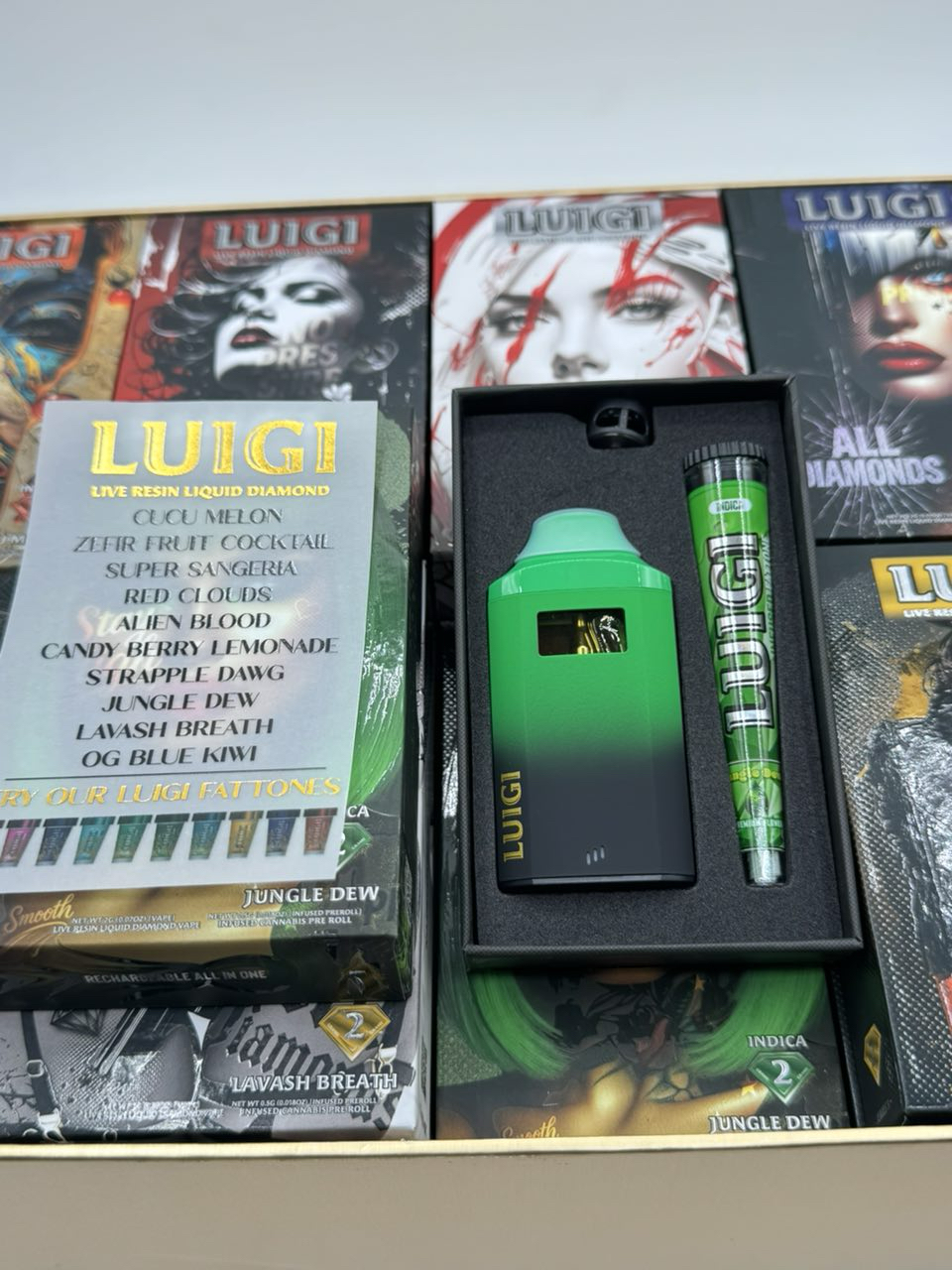 Jungle Dew Luigi Disposable Vape