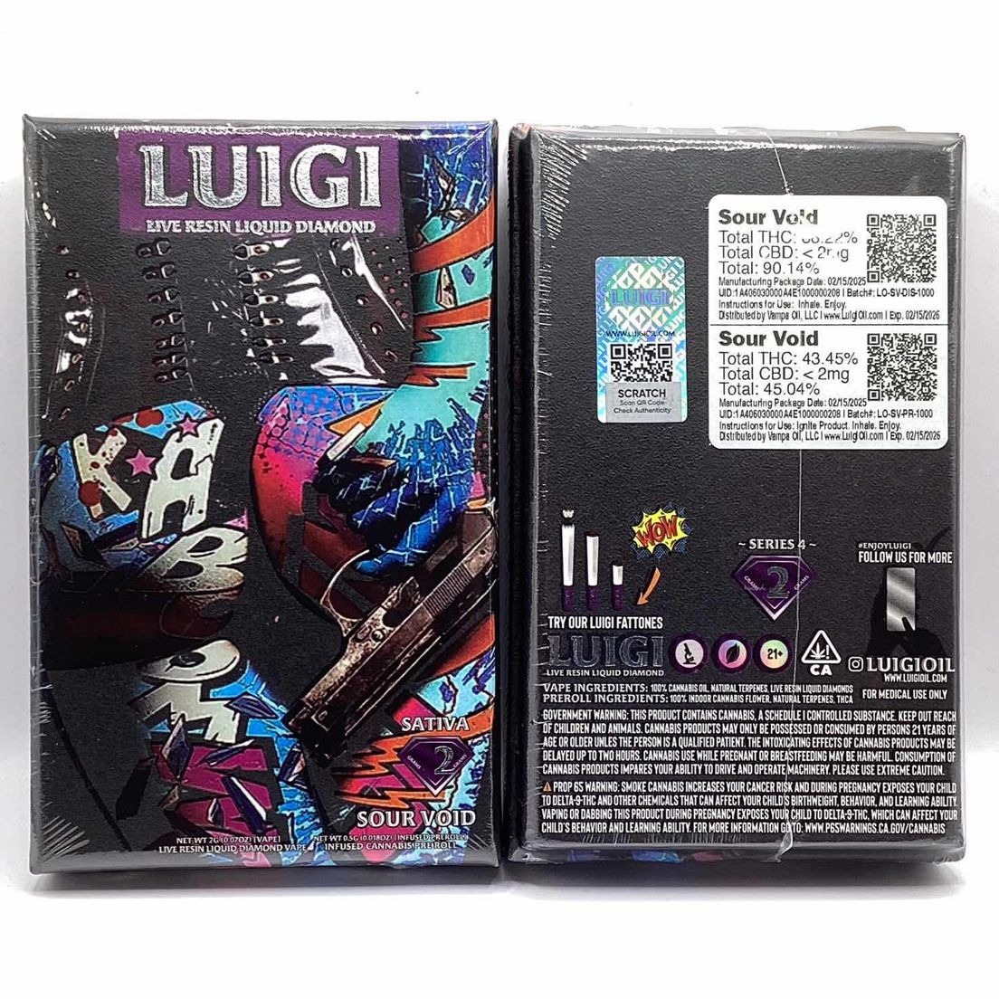 Sour Void Luigi Disposable Vape - Image 3